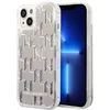 Image de Coque pour iPhone 14 Plus - KARL LAGERFELD - Monogram Liquid Glitter - TPU souple - Paillettes liquides - Protection choc