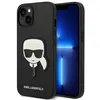 Image de Coque Karl Lagerfeld Saffiano «Karl Head Patch» pour iPhone 14 Plus   Noir