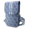 Image de Sacoche bandoulière Modèle Stripe 4G Guess Bleu