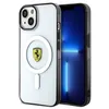 Image de Ferrari Outline MagSafe   Coque transparente iPhone 14 en TPU et polycarbonate protection dorsale et latérale