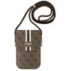 Image de Guess 4G Stripes - Sac bandoulière pour téléphone (marron)