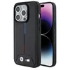 Image de Coque de telephone - BMW - iPhone 15 Pro - Matelassé - Tricolore - Protection contre les chocs