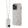 Image de Guess Crossbody 4G Metal Logo - Étui pour iPhone 13 Pro (rose)