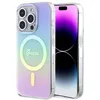 Image de Coque Guess IML Iridescent MagSafe pour iPhone 15 Pro Max - Purple