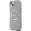 Image de Coque Magsafe pour Apple iPhone 15 Plus TPU Ring Stand Guess Transparent