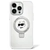 Image de Coque de téléphone - KARL LAGERFELD - iPhone 15 Plus - Choupette Head - MagSafe - Blanc