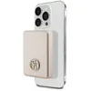 Image de Guess 4G Logo Métal Strass MagSafe - Power Bank inductive 3000 mAh 5W MagSafe (or)