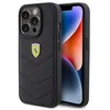Image de Coque de téléphone - Ferrari - iPhone 15 Pro - Cuir véritable - Protection anti-rayures - Matelassé