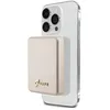 Image de Guess Metal Script Logo MagSafe - Power Bank inductive 3000 mAh 5W MagSafe (or)