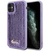 Image de Guess Sequin Script Metal - Coque iPhone 11 (violet)