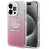 Image de Coque de téléphone - HELLO KITTY - iPhone 15 Pro - IML Gradient - Design original - Kawaii