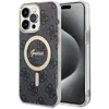 Image de Coque Guess IML 4G MagSafe pour iPhone 15 Pro - Black