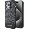 Image de Coque Guess GCube Stripes MagSafe pour iPhone 15 Pro Max - Black