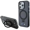 Image de Étui pour iPhone 15 Pro - BMW - Ring Stand M Collection - Noir - Semi-rigide - Aimanté