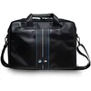 Image de Étui pour ordinateur portable - BMW - Carbon Blue Stripes - 16 pouces - Carbone - Noir