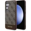 Image de Coque Guess Hardcase 4G Stripe Collection pour Samsung Galaxy S24 Plus - Brown