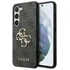 Image de Coque de téléphone - Guess - Galaxy S24 - Noir - Protection chocs - Texture saffiano
