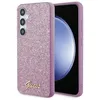 Image de Guess Case Coque Rigide Pour Samsung S24 Plus S926 Violet Paillettes