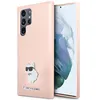 Image de Coque pour téléphone - KARL LAGERFELD - Samsung Galaxy S23 Ultra - Rose - Souple - Élégante