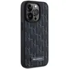 Image de IPhone 15 Pro Case - Karl Lagerfeld Leather MagSafe (KLHMP15LPKHPORPK) - Monogram Metal Logo