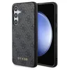 Image de Coque de téléphone - Guess - Samsung Galaxy S24 - Noir - Protection chocs - Texture saffiano