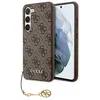Image de Coque de telephone - Guess - 4G Charms Collection - Marron - Samsung Galaxy A35 5G - Rigide