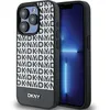 Image de IPhone 15 Pro Case - DKNY Leather Printed Pattern Metal Logo MagSafe (DKHMP15LPSOSPK) - Noir