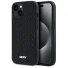 Image de Coque pour smartphone - DKNY - iPhone 15/14/13 - Caoutchouc 3D - Noir - Protection moderne