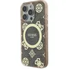 Image de Guess IML Peony On 4G Background Case with MagSafe for iPhone 16 Pro Max 6.9 Brown - GUHMP16XH4PYEEW