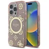 Image de Guess IML Peony On 4G Background Case with MagSafe for iPhone 16 Pro 6.3 Pink - GUHMP16LH4PYEEP