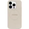 Image de Coque rigide - Guess - GUHMP16XPGHSMME - iPhone 16 Pro Max - Beige - Anneau magnétique sans fil