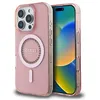 Image de Coque Guess IML Rhinestones MagSafe pour iPhone 16 Pro - Pink