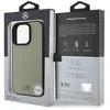Image de Étui - MERCEDES - iPhone 16 Pro Max - Cuir Texturé et Lisse - Compatible MagSafe - Beige