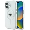 Image de Coque Téléphone - KARL LAGERFELD - iPhone 16 - Motif Karl Lagerfeld - Compatible MagSafe - Transparente