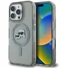 Image de Coque pour iPhone 16 Pro Max - KARL LAGERFELD - KLHMP16XHLSKCK - Tête Karl&Choupette - Gris - Élégante