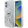 Image de Coque pour iPhone 16 Plus - CG Mobile - KLHMP16MLGKISGH - Transparent - Liquid Glitter - Compatible MagSafe