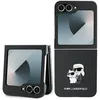 Image de Coque de protection - Karl Lagerfeld - Galaxy Z Flip 6 - Saffiano - Noir - Détails en métal