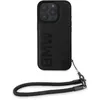 Image de Coque de Protection - BMW - iPhone 16 Pro Max - Cuir Noir - Protection Optimale - Élégante