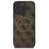 Image de Coque de Protection pour iPhone 16 Pro Max MagSafe Imprimé 4G Guess Marron