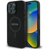 Image de Coque Rigide - GUESS - Saffiano Classic - Compatible iPhone 16 Pro - Cuir Écologique - Noir