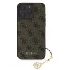 Image de Coque Arrière pour iPhone 16 Pro Max Imprimé 4G Guess Marron