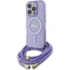 Image de Coque - Guess - Crossbody Cord 4G Print - iPhone 16 Pro Max 69 - Violet - Bandoulière ajustable