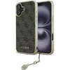 Image de Coque pour iPhone 16 - Guess Hardcase 4G Charms Collection (GUHCP16SGF4GBR) - Brown