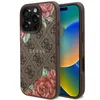 Image de Coque Guess Hardcase 4G Flower Print MagSafe pour iPhone 16 Pro - Brown