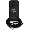 Image de Coque Guess Hardcase 4G Big Logo avec cordon pour iPhone 16 Plus - Black