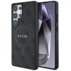 Image de Coque telephone - bumper telephone Guess futera do SAMSUNG S25 GUHMS25SG4GFRK (Magnetic PU 4G Ring Classic Logo) czarny