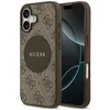Image de Coque Guess 4G Circle Classic Logo MagSafe pour iPhone 17 - Brown
