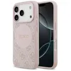 Image de Coque Guess 4G Circle Classic Logo MagSafe pour iPhone 17 Pro - Pink