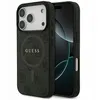 Image de Guess CG MOBILE 4G Ring Classic Logo Compatible avec MagSafe Coque pour iPhone 17 Pro (Noir)