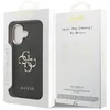 Image de Guess PU Leather 4G Big Logo Gold Frame Case for iPhone 17 6.3 Black - GUHCP17S4GMGCGR
